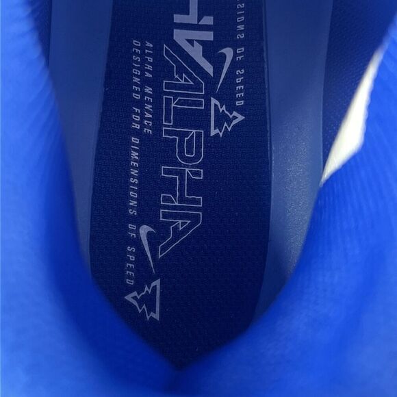 Nike Mens Alpha Menace Pro 3 Football Cleats Size 11.5 Royal Blue CT6649-414 NEW - Picture 7 of 12